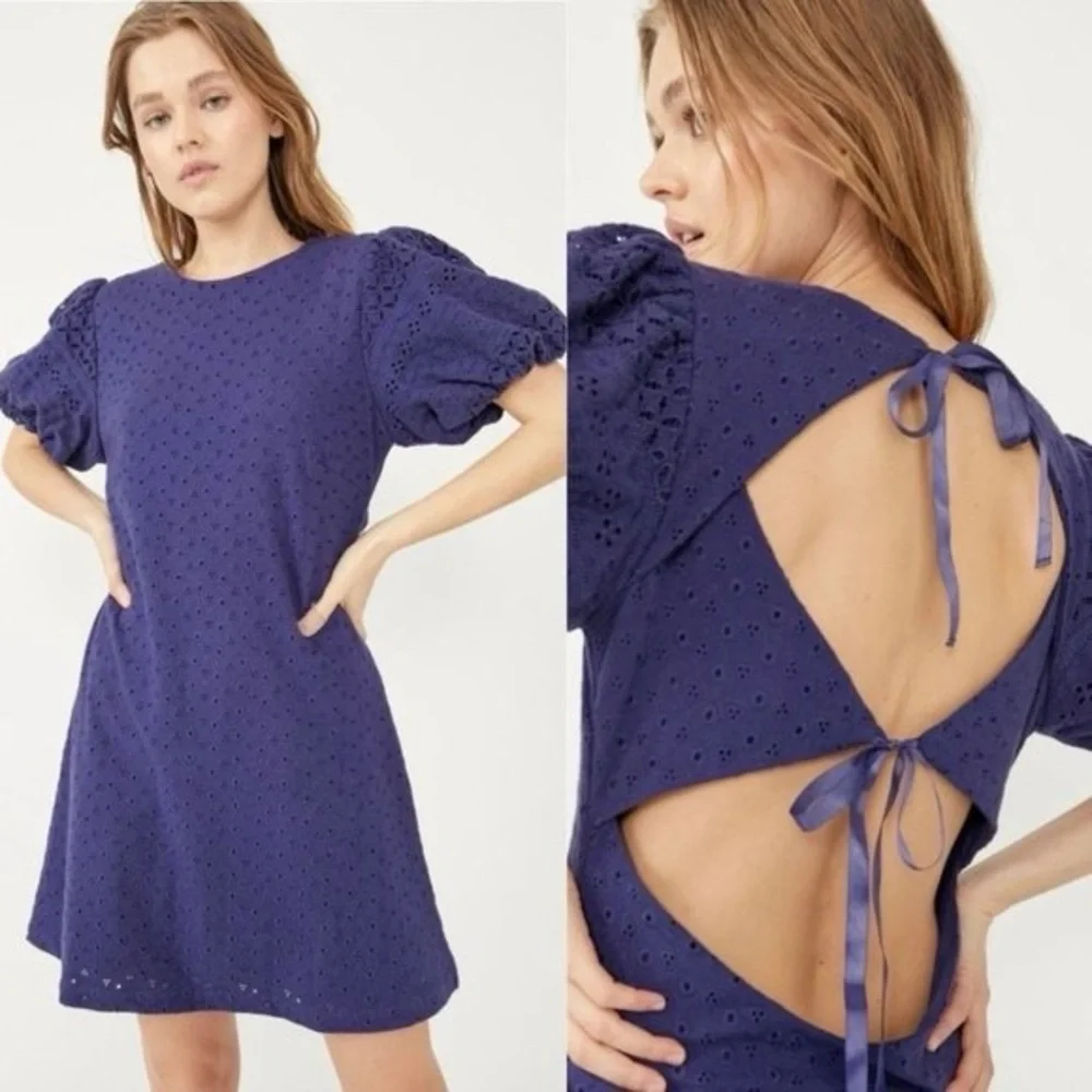 Free People Eyelet Dress NWT - Picture 3 of 8